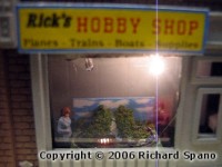 Model Train Layout at Rick's Hobby Shop